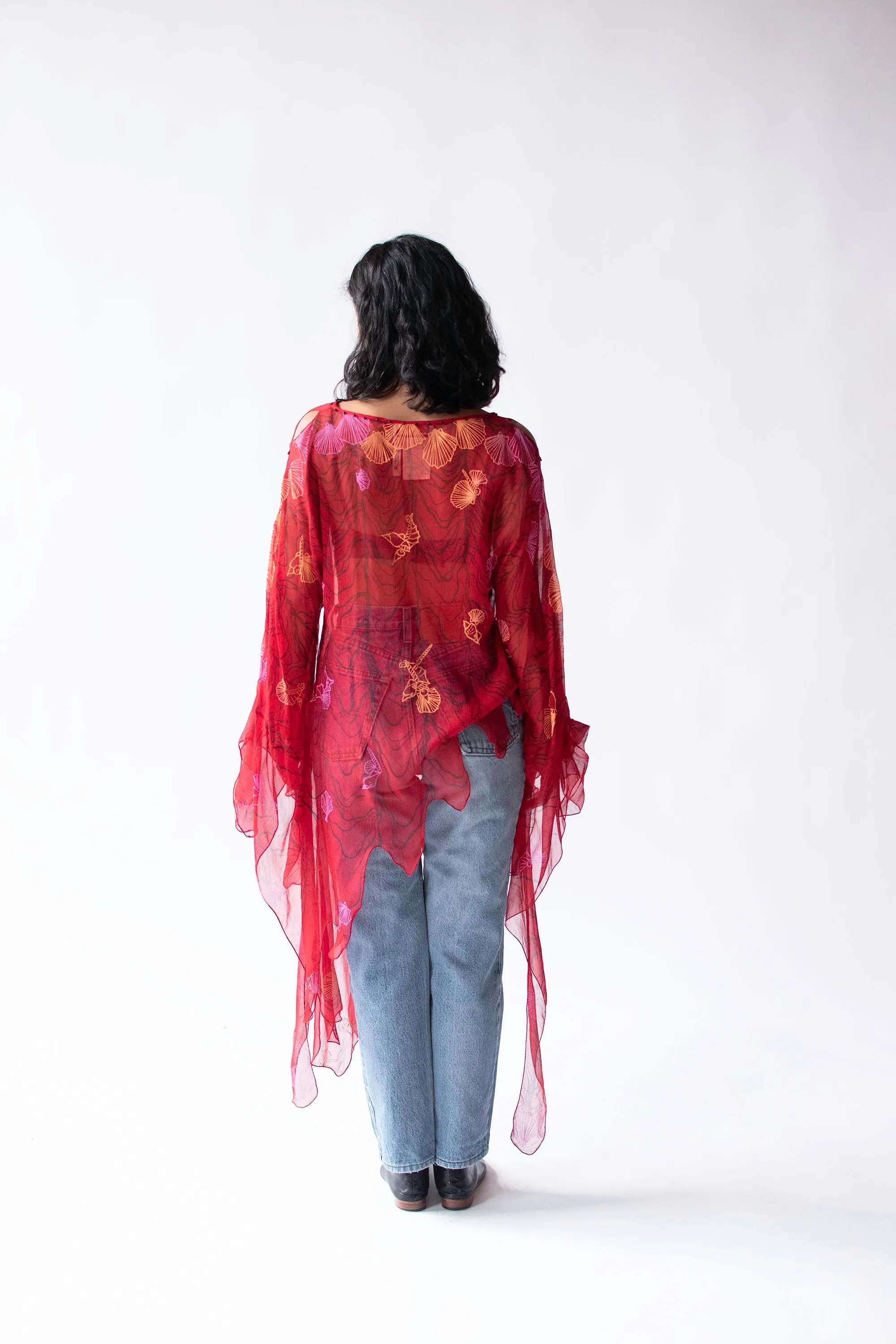 1980s Silk Tunic | Zandra Rhodes