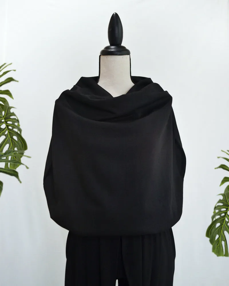 Alani Cowl Neck Ponto Stretch Top