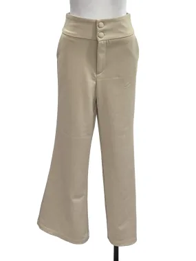 Beige Formal Pants
