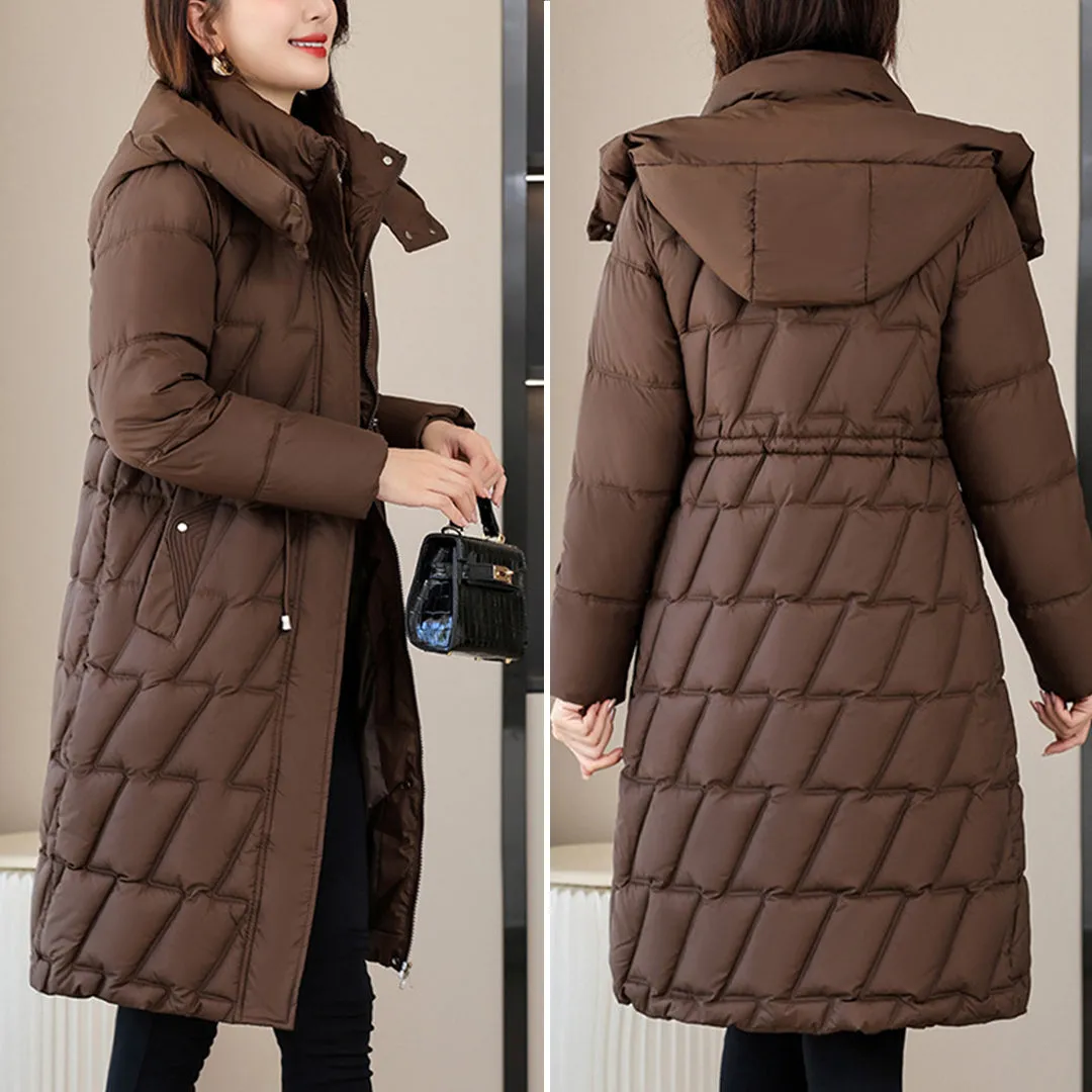 Beithy™ | Quilted Winter Coat with Hood