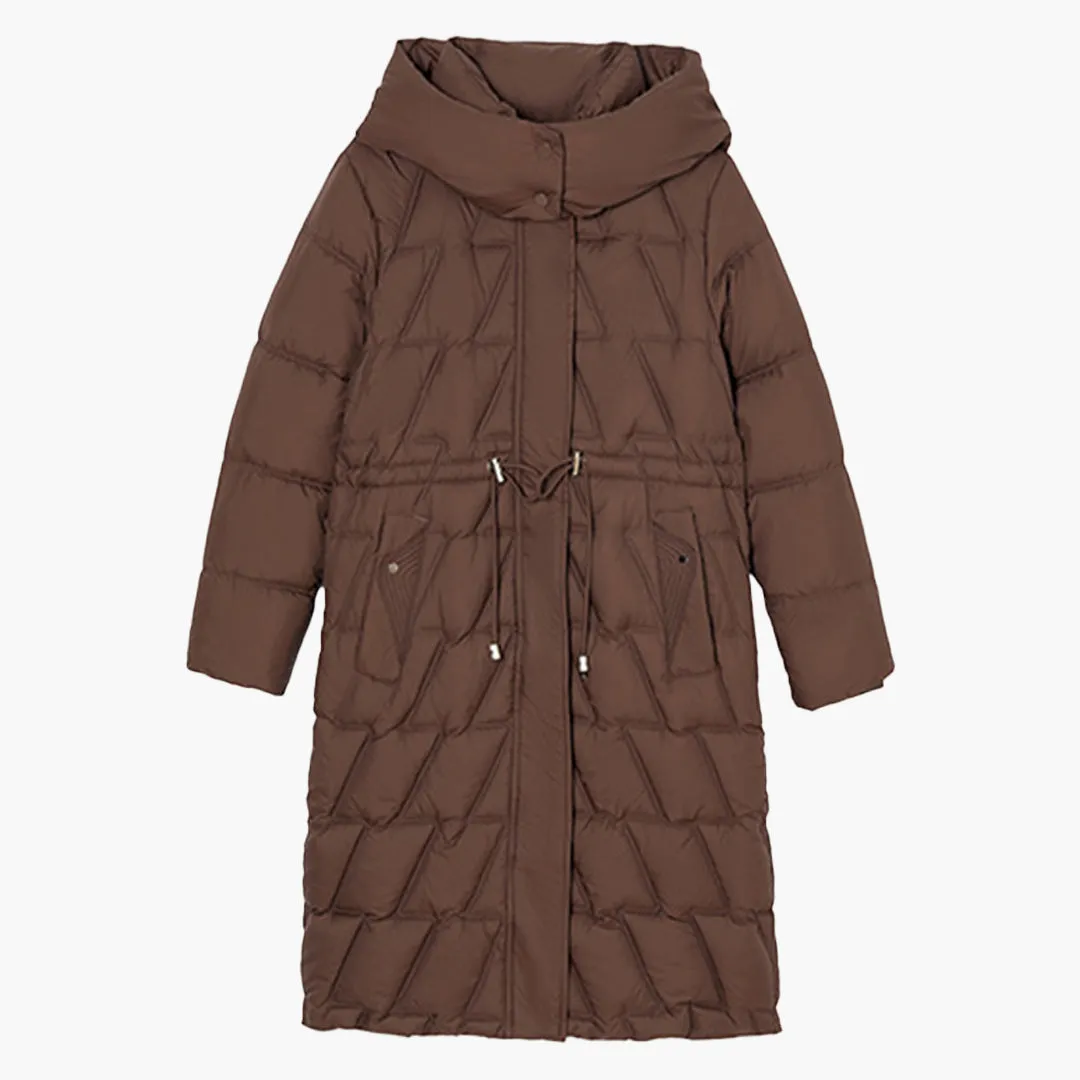 Beithy™ | Quilted Winter Coat with Hood