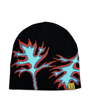 Black Leaf Beanie