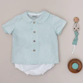Bloomer Set Mint Rayas
