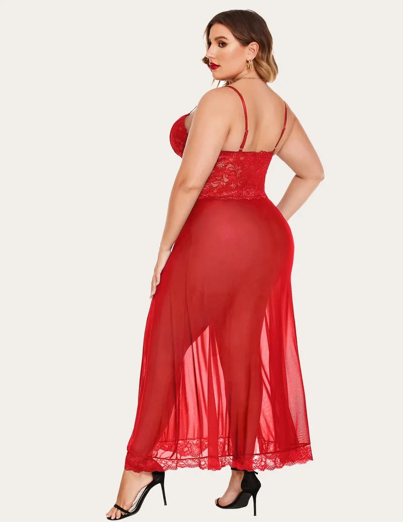 Bold & Beautiful Lingerie Gown