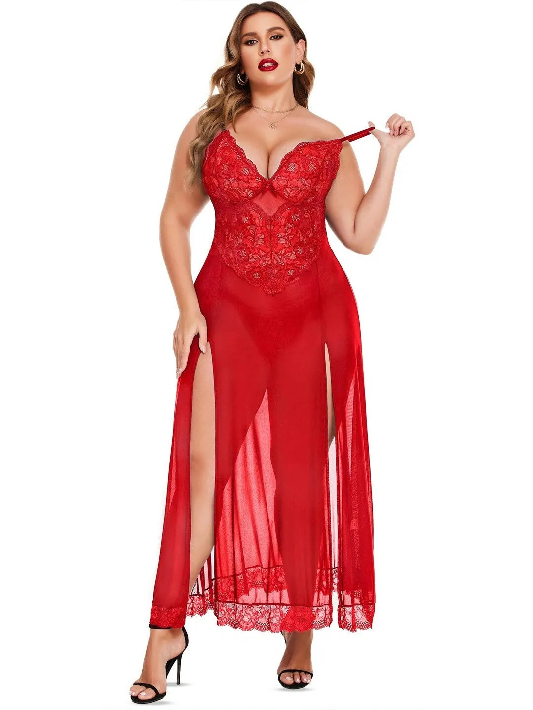 Bold & Beautiful Lingerie Gown