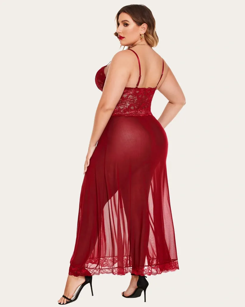 Bold & Beautiful Lingerie Gown