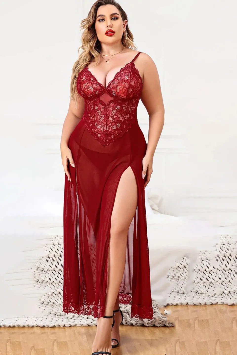 Bold & Beautiful Lingerie Gown