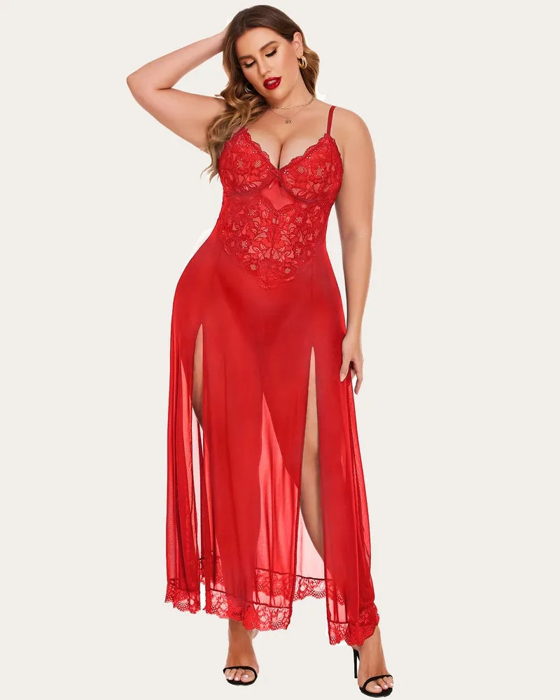 Bold & Beautiful Lingerie Gown