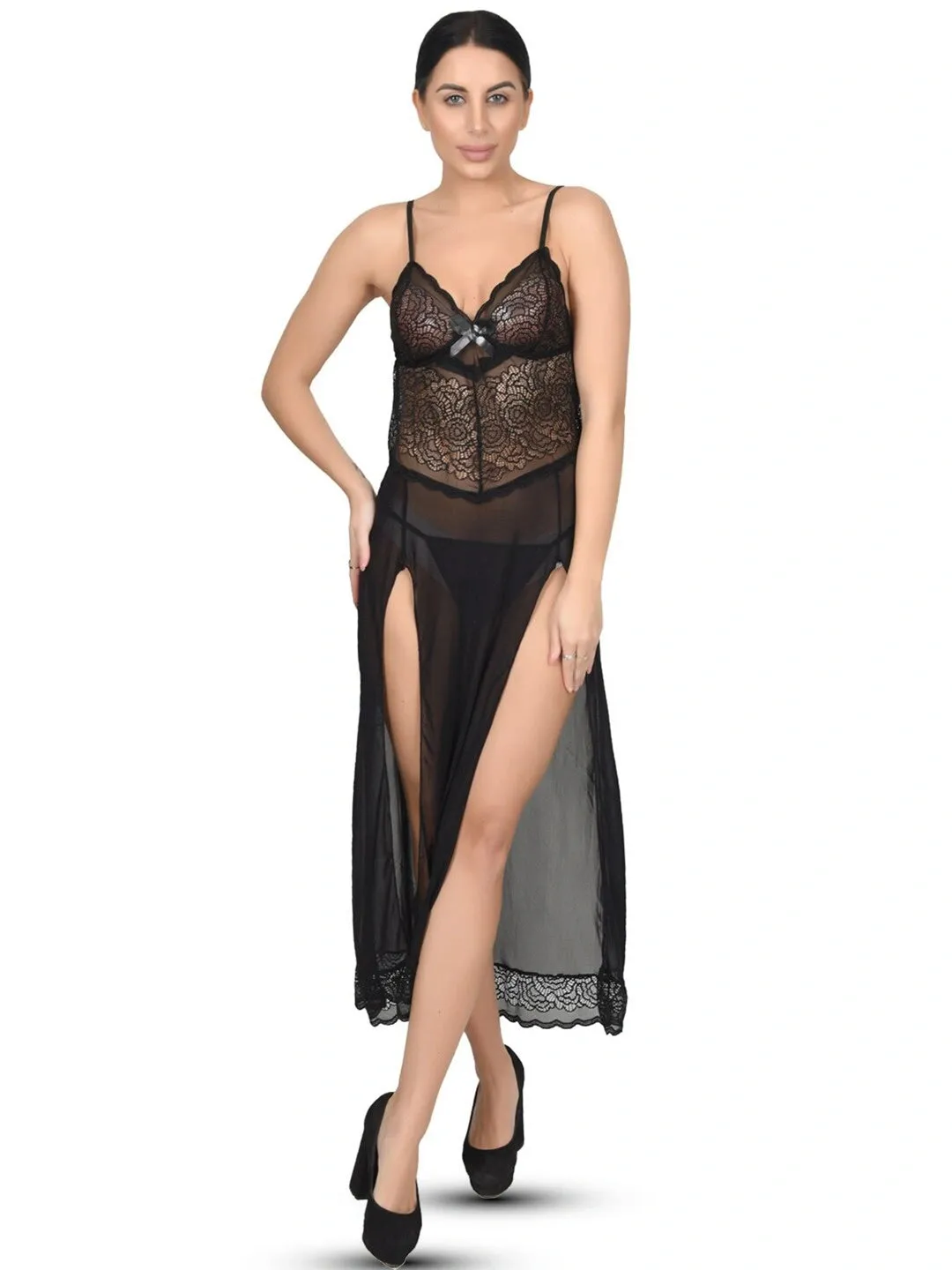 Bold & Beautiful Lingerie Gown
