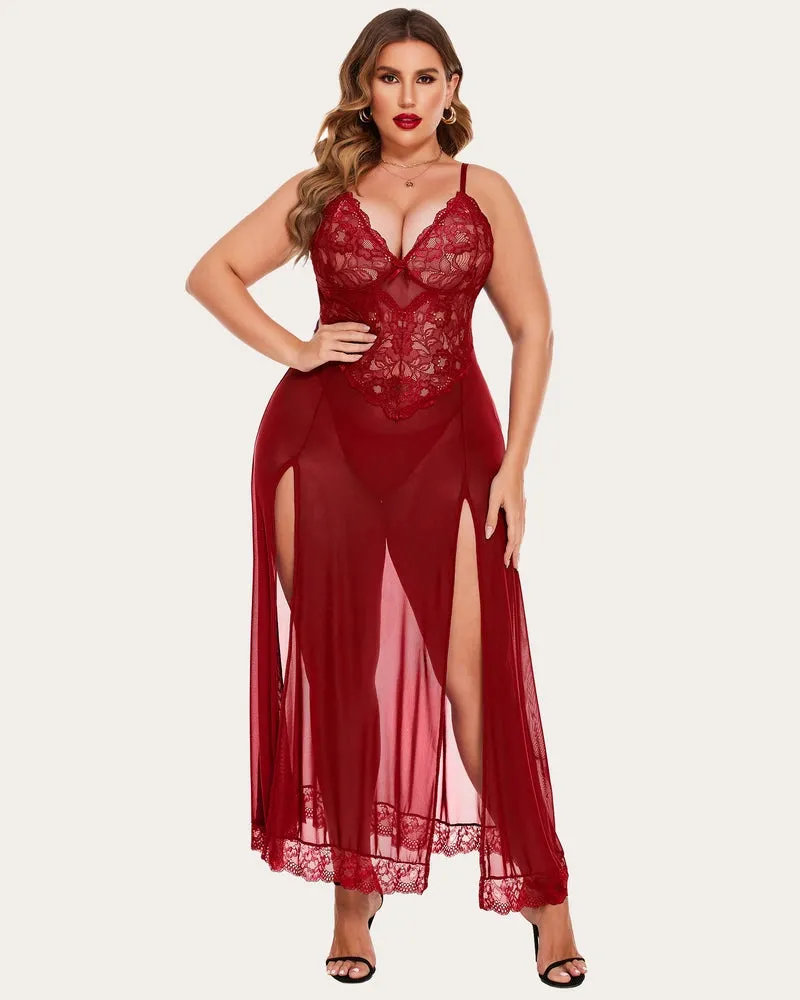 Bold & Beautiful Lingerie Gown