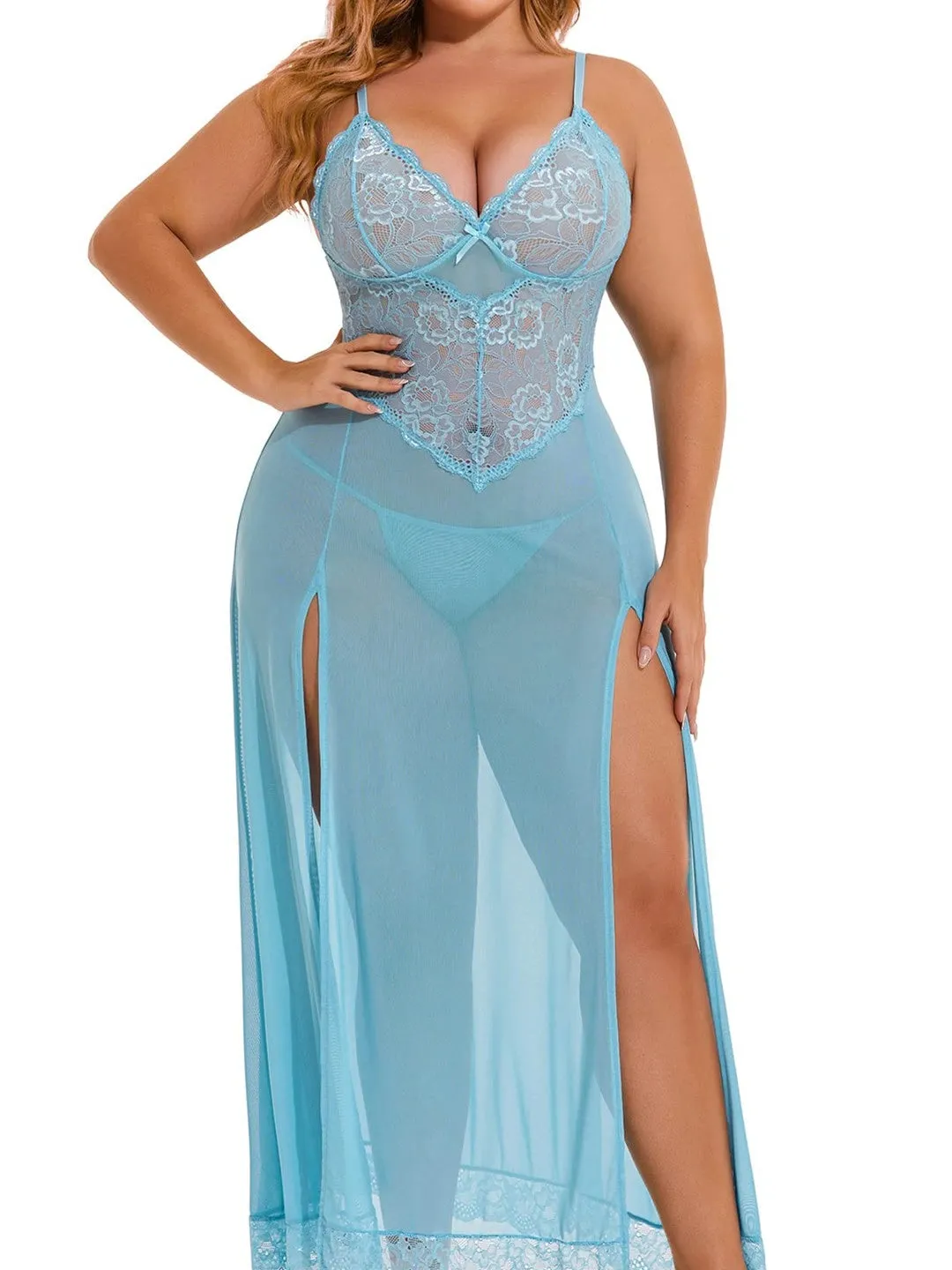 Bold & Beautiful Lingerie Gown
