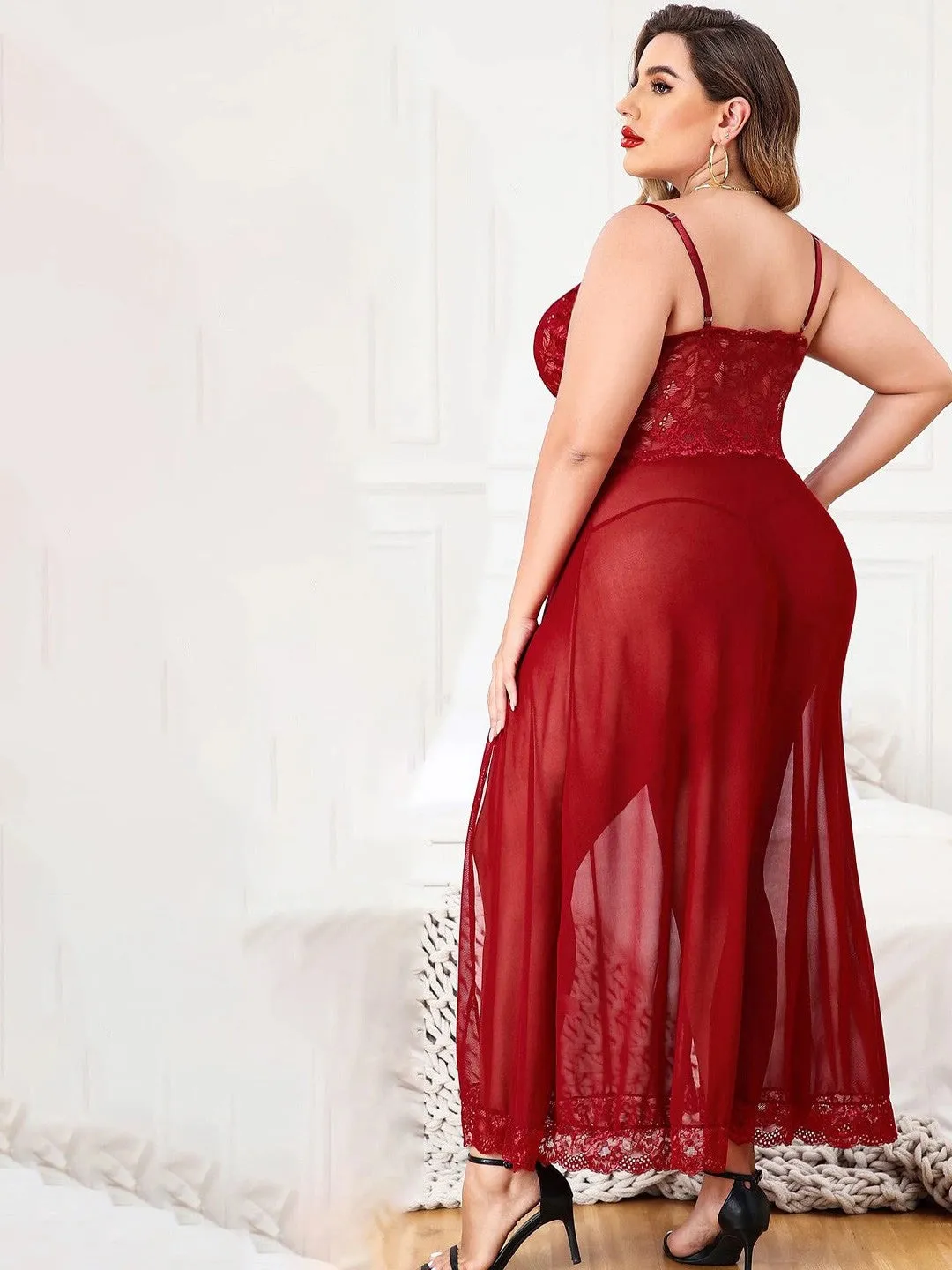 Bold & Beautiful Lingerie Gown
