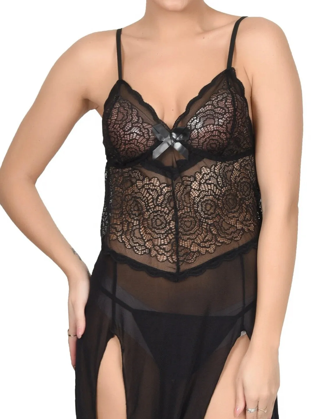 Bold & Beautiful Lingerie Gown