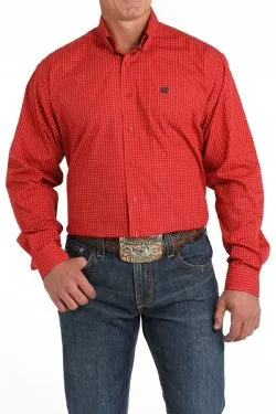 CINCH MONEY PRINT BUTTON DOWN WESTERN SHIRT
