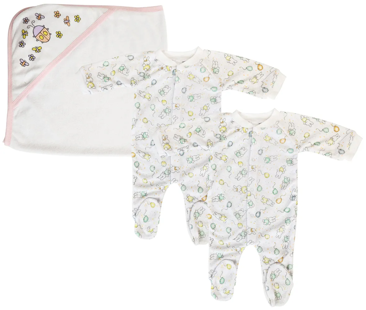 Closed-toe Sleep & Play (pack Of 3 ) Nc_0723m
