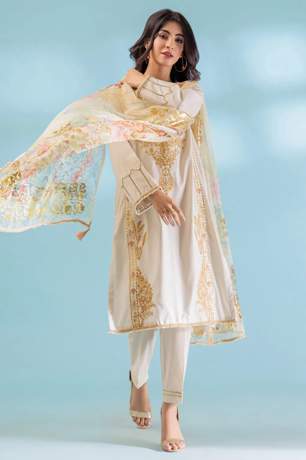 CREAM-CAMBRIC-3 PIECE (PWS5233P64)