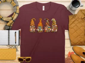 Fall Gnomes Shirt,Tank, Sweatshirt and Matching Family Shirts. Perfect for a Fall, Autumn or Thanksgiving Gift