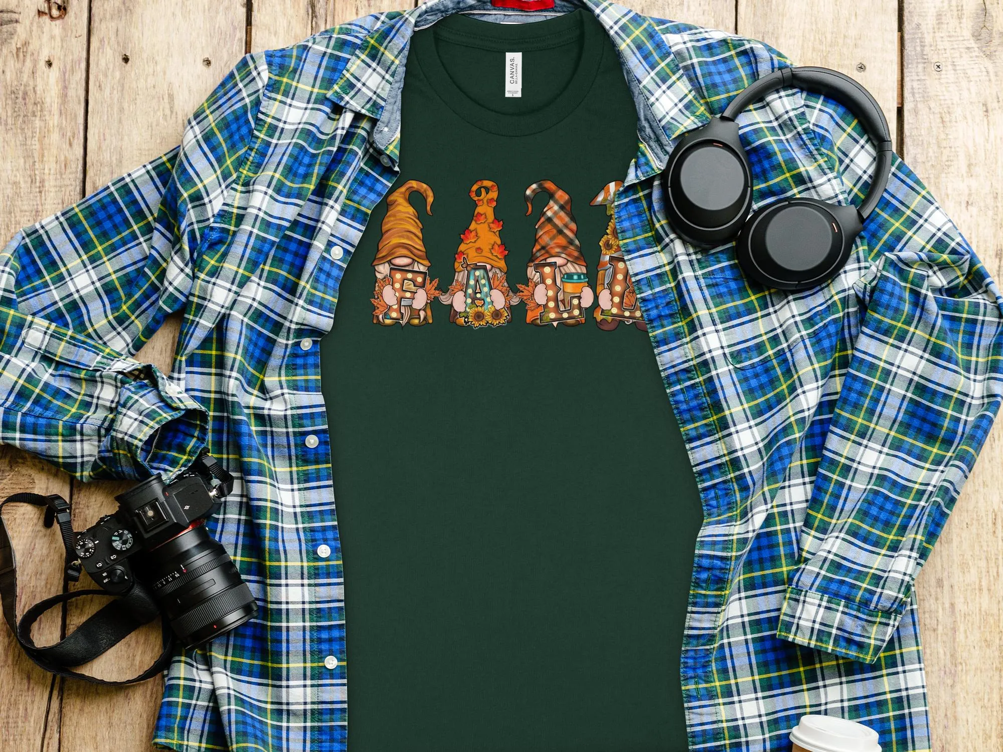 Fall Gnomes Shirt,Tank, Sweatshirt and Matching Family Shirts. Perfect for a Fall, Autumn or Thanksgiving Gift