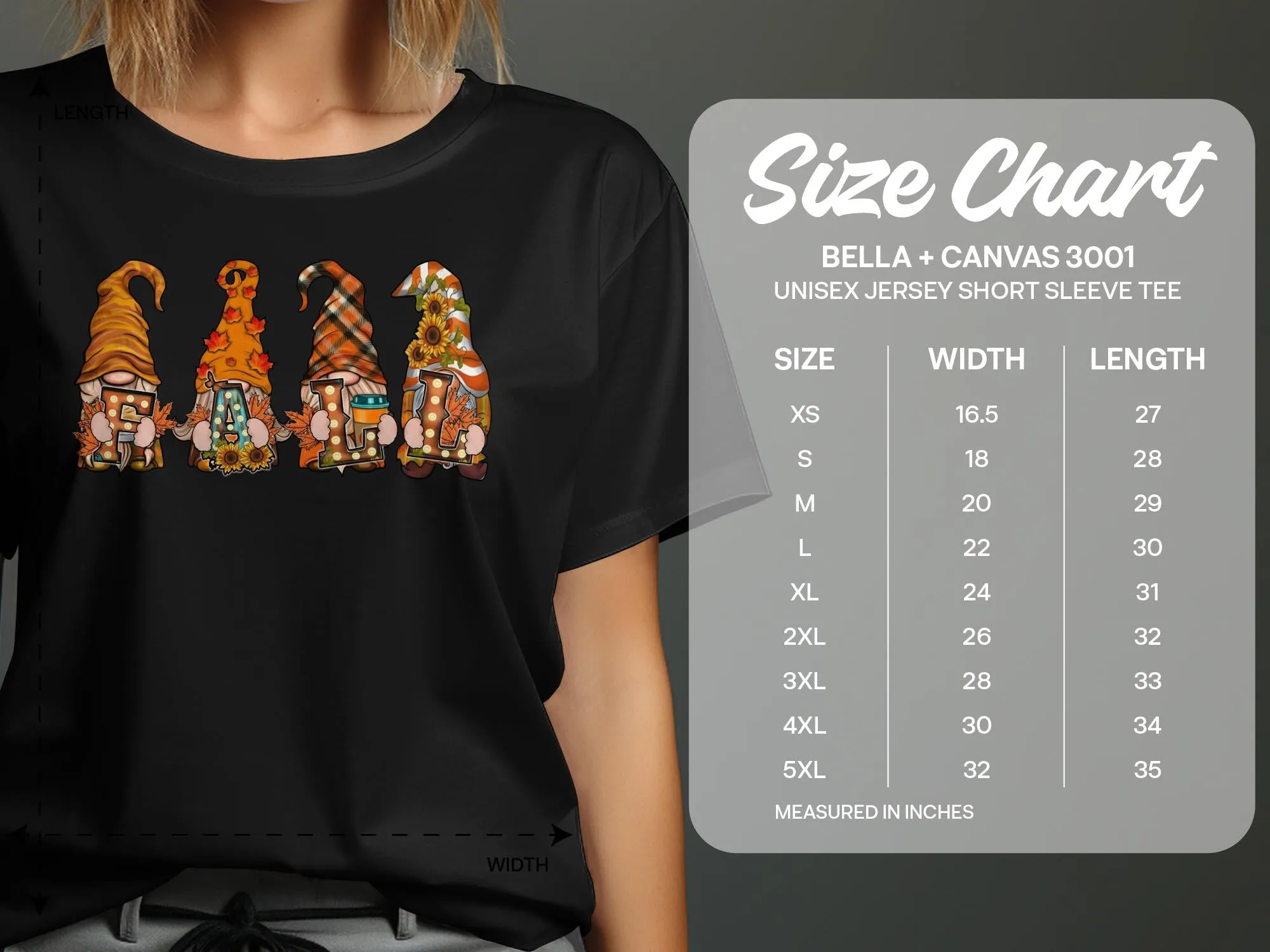 Fall Gnomes Shirt,Tank, Sweatshirt and Matching Family Shirts. Perfect for a Fall, Autumn or Thanksgiving Gift