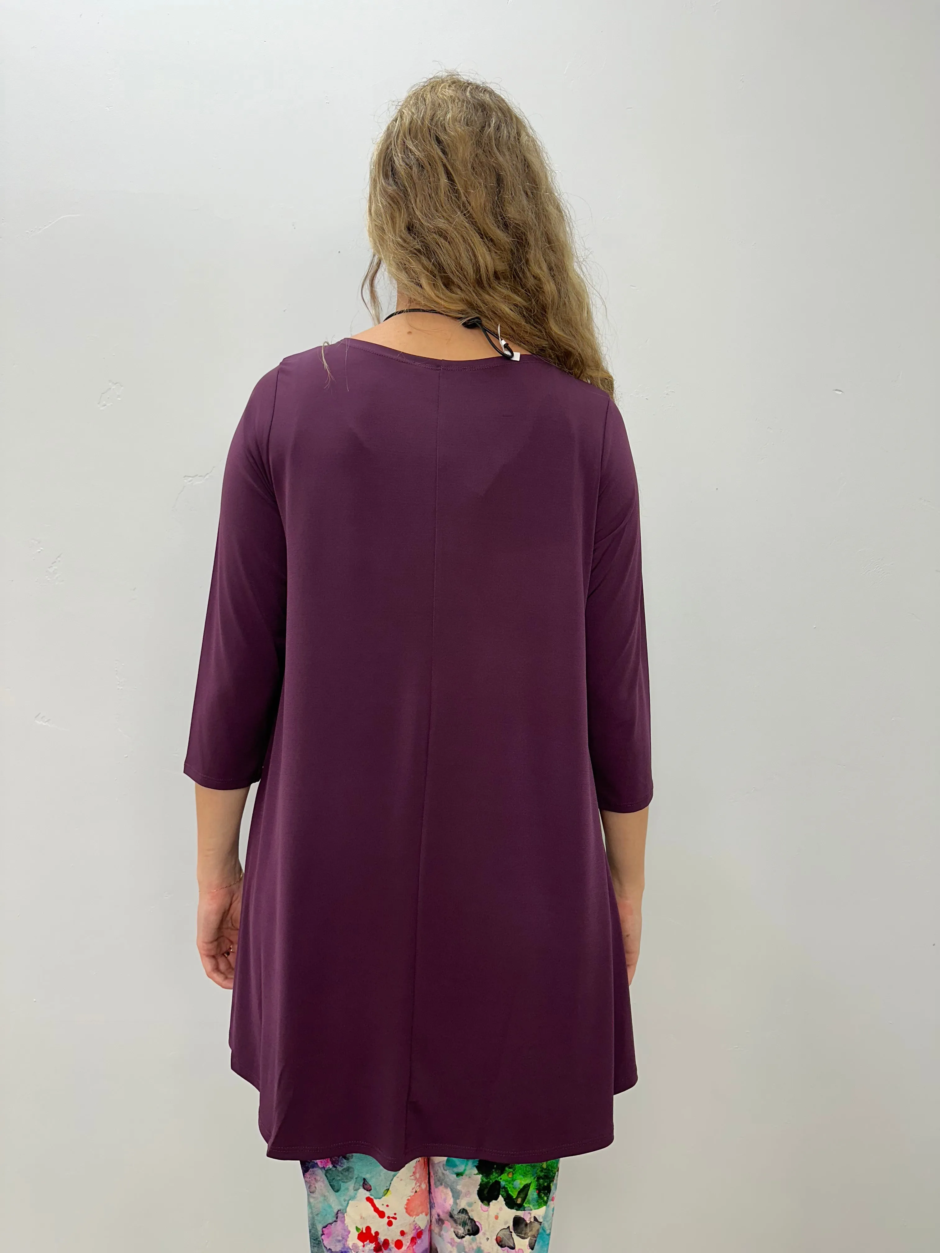Fig Purple Dima Tunic