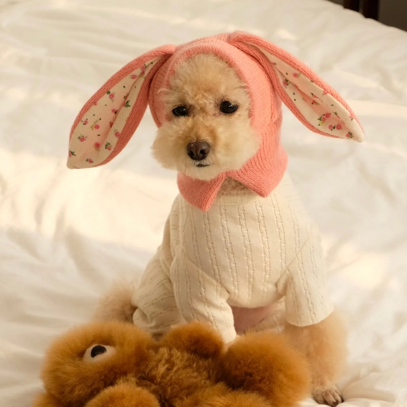 ※予約販売【FREDDIE TALE】BUNNY BALACLAVA（Pink）