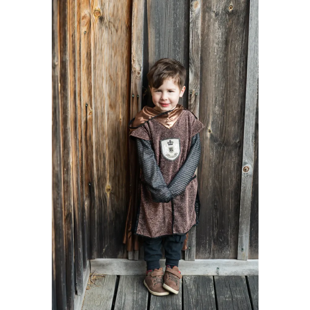 GP - Brilliant Copper Knight Tunic with Cape
