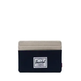Herschel Charlie RFID wallet, peacoat/pelican