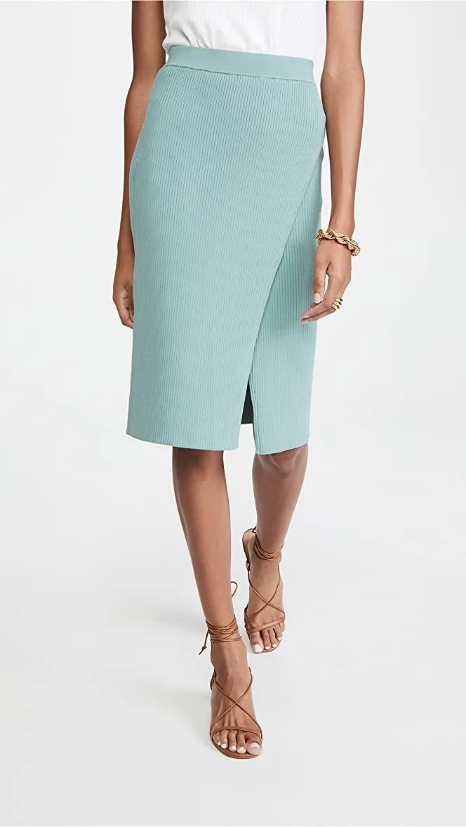 Jolene Wrap Skirt Ocean