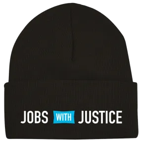 JWJ Knit Beanie in Black