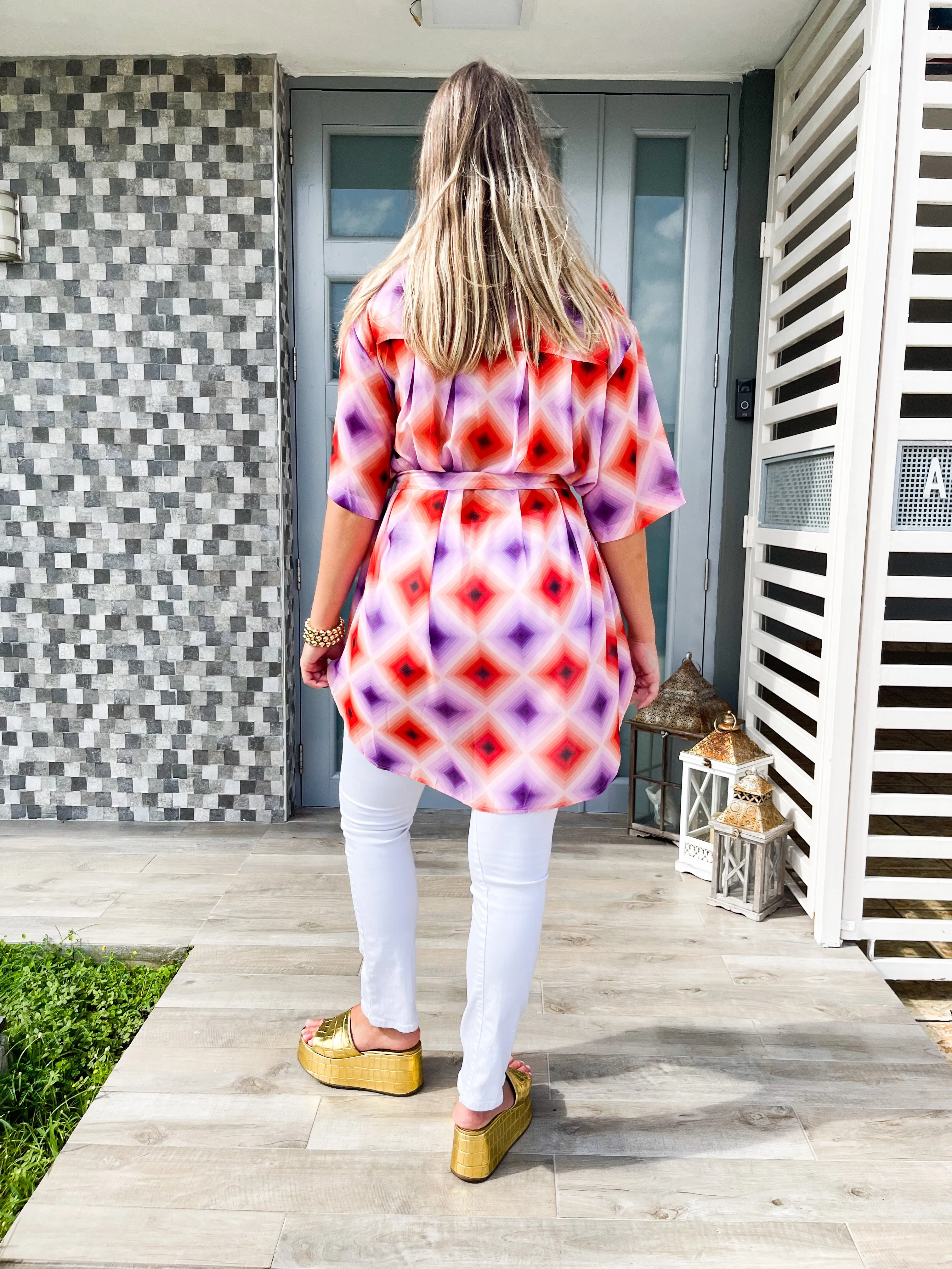 KALEIDOSCOPE SHIRT/DRESS