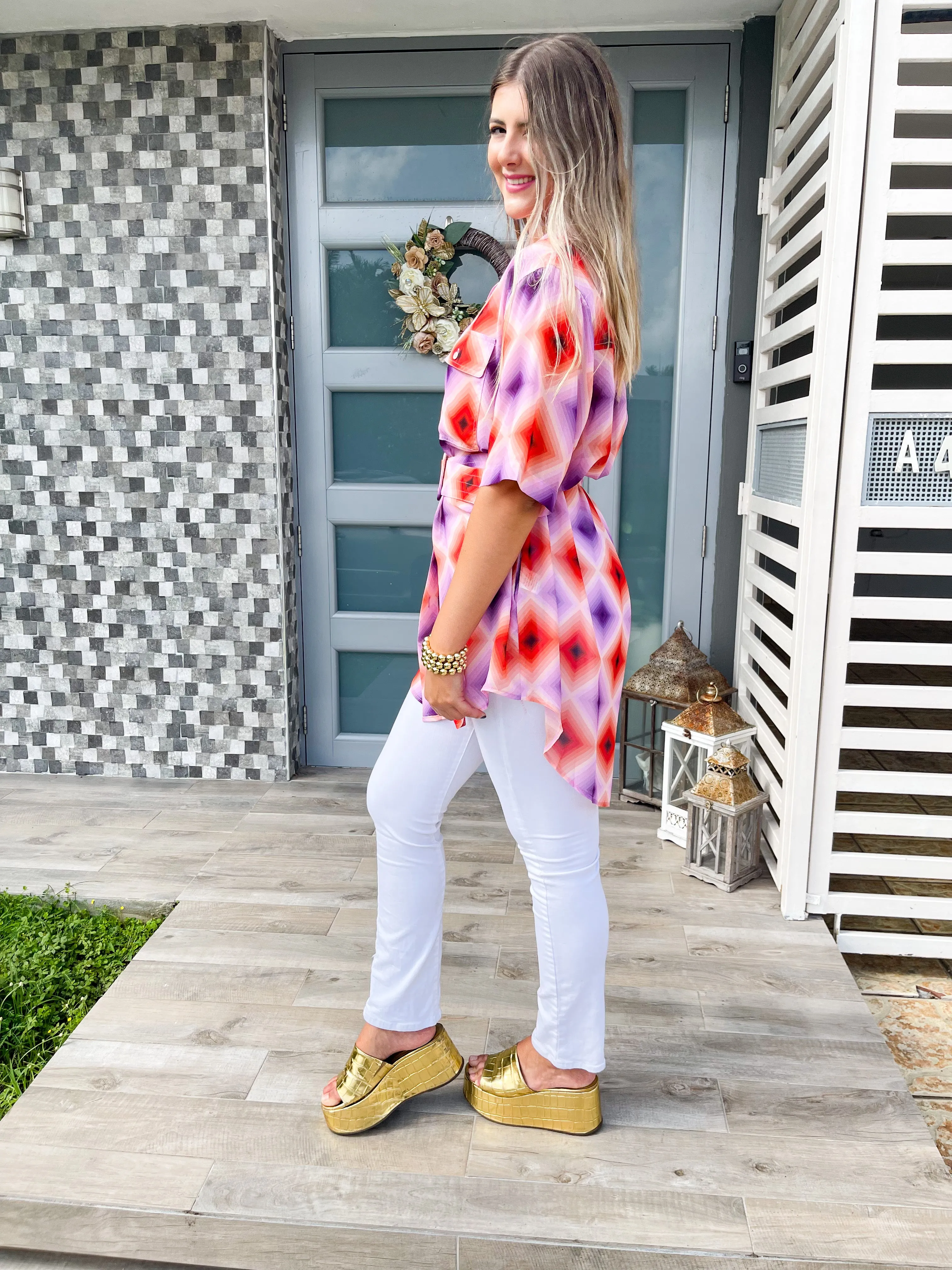 KALEIDOSCOPE SHIRT/DRESS