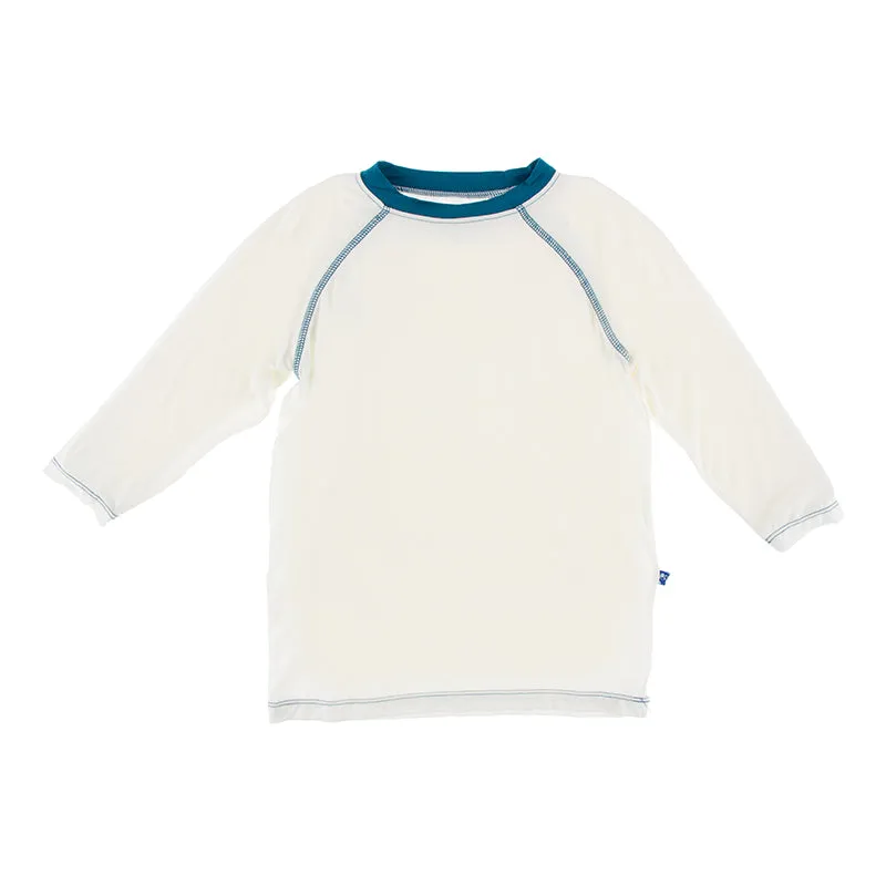 Kickee Pants Kid's Solid Long Sleeve Sport Tee