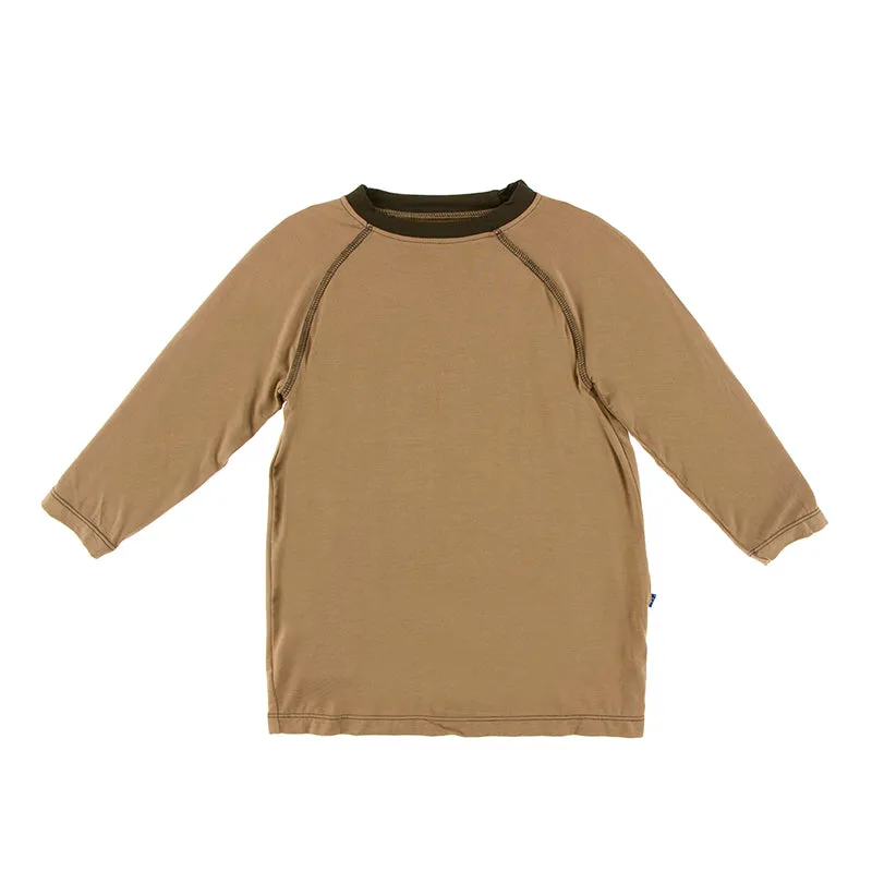 Kickee Pants Kid's Solid Long Sleeve Sport Tee