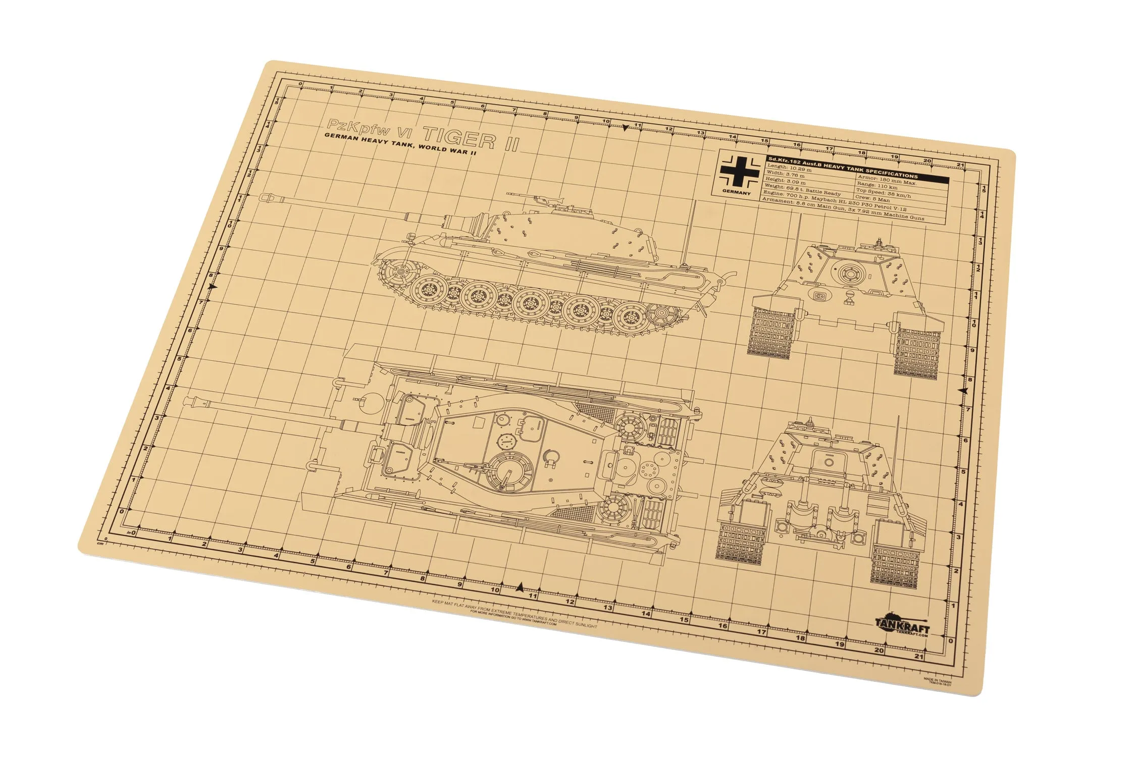 King Tiger Pro Modeller Mat