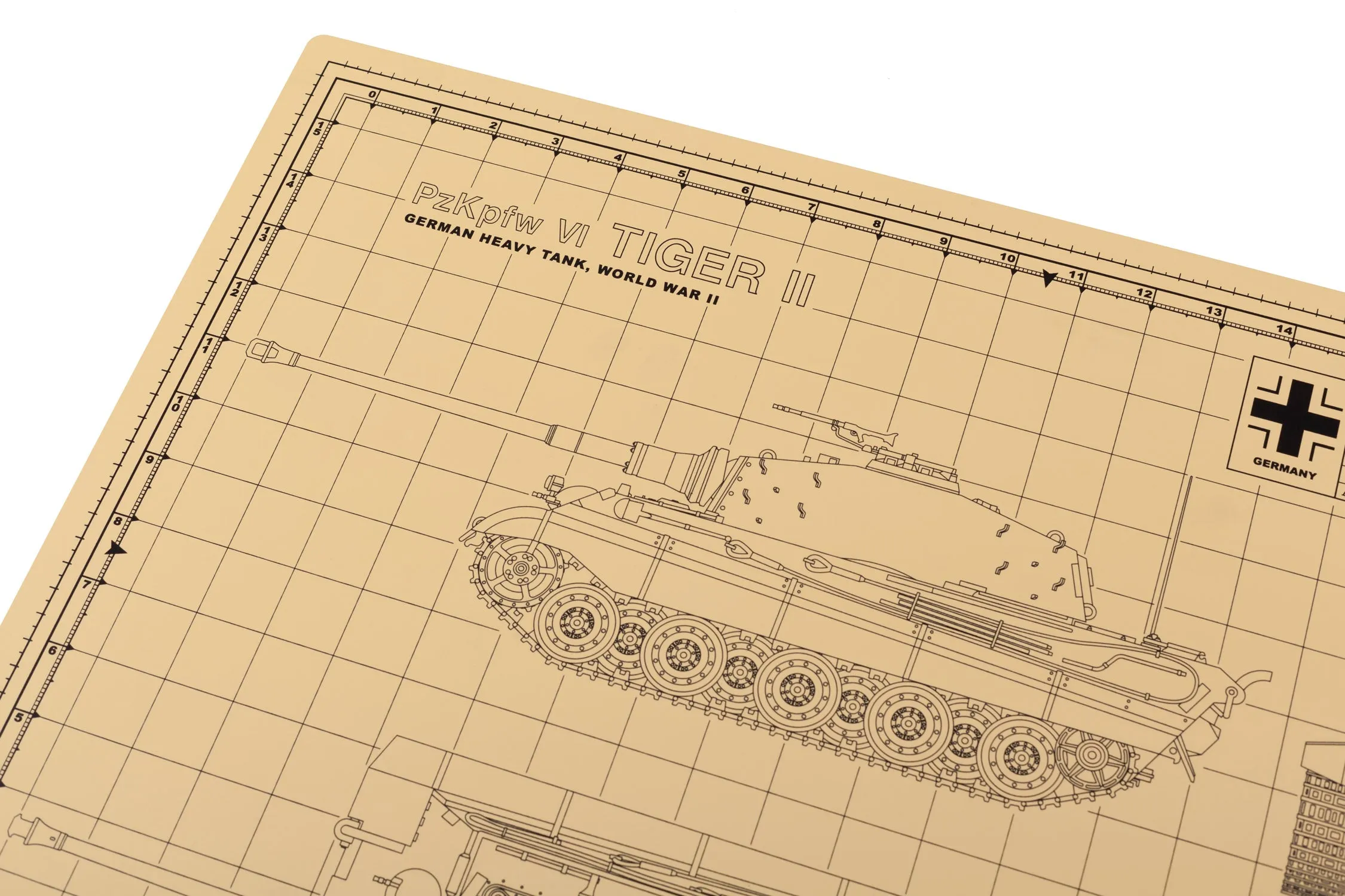 King Tiger Pro Modeller Mat
