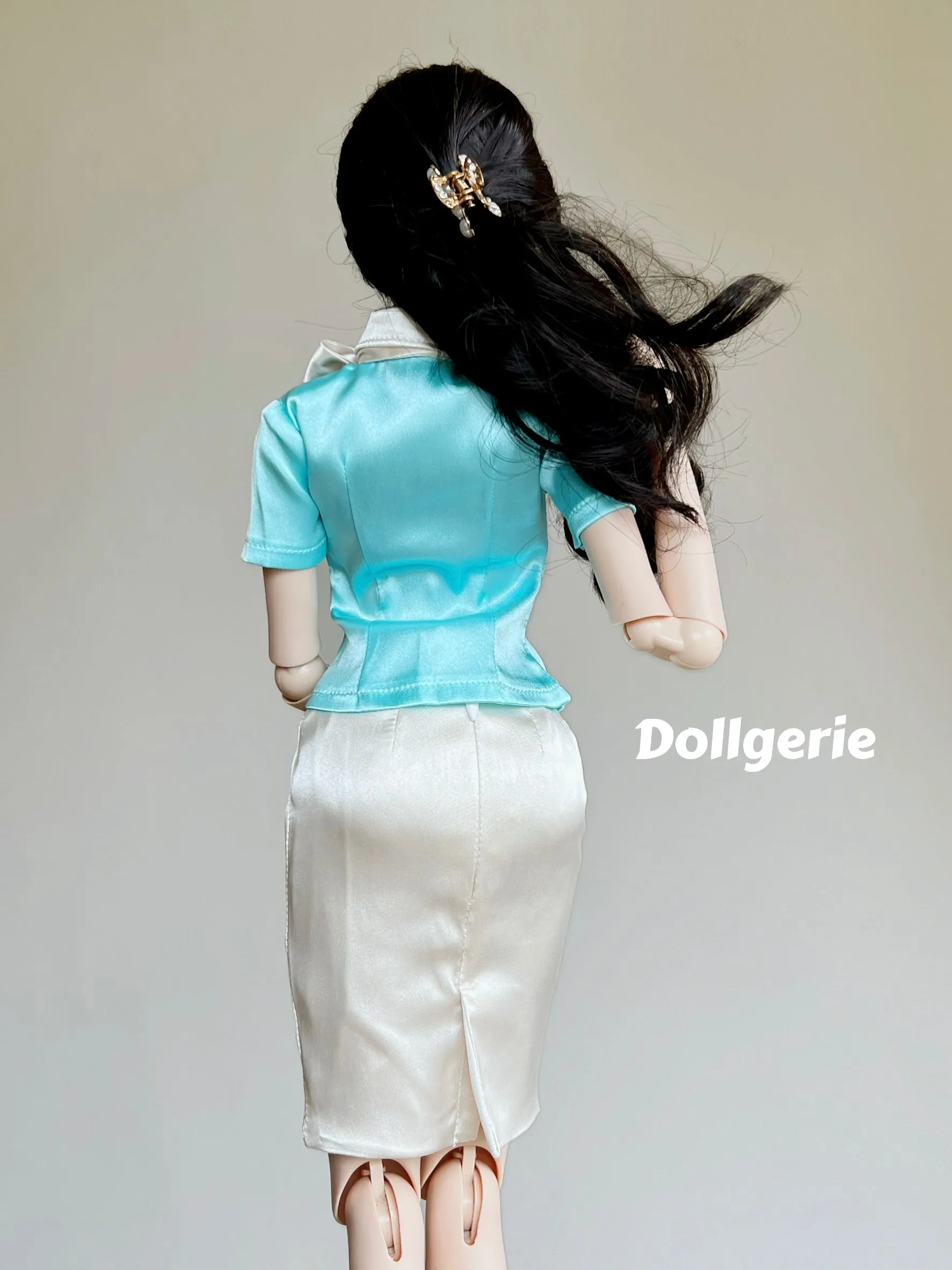 Korean Air inspired Flight Attendant Uniform for SmartDoll or DD