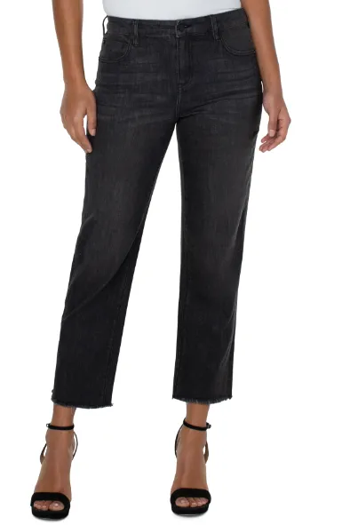 Liverpool Kennedy Crop Straight Leg Jean