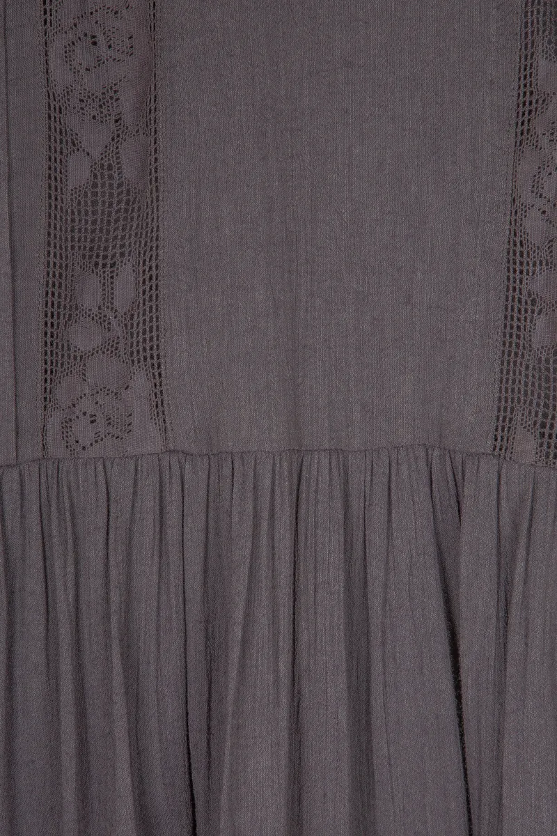 Margot Wren Blouse Charcoal - Auguste