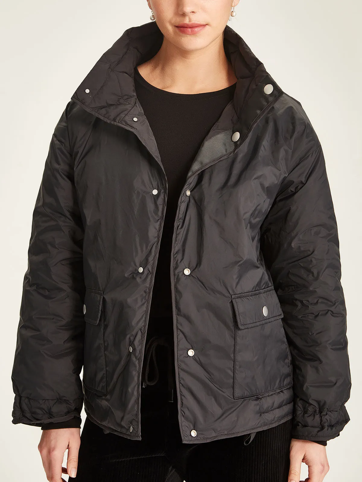 Meribel Reversible Puffer Sills Black