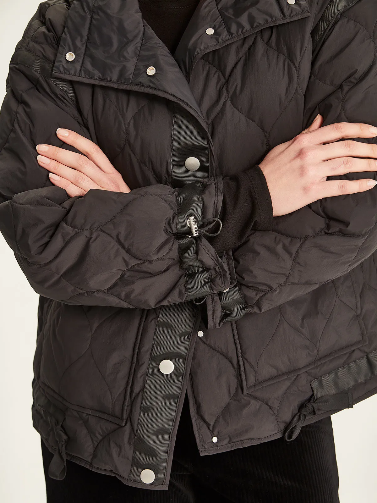 Meribel Reversible Puffer Sills Black