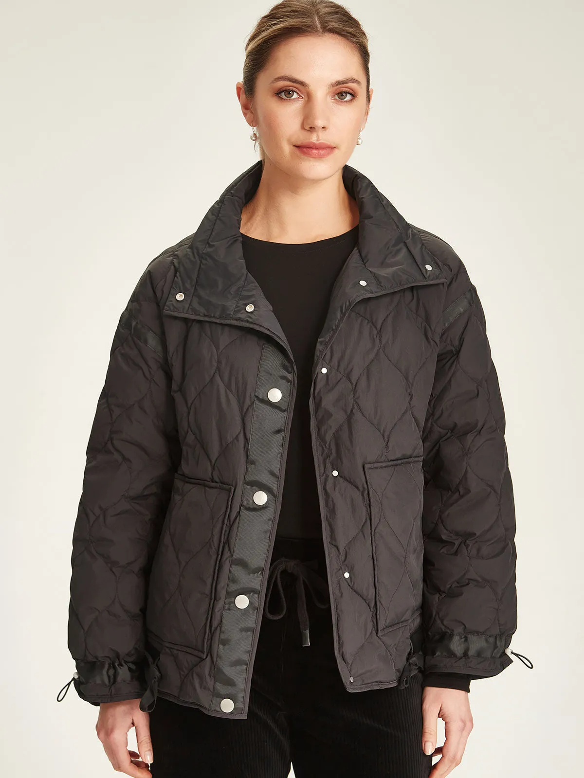 Meribel Reversible Puffer Sills Black