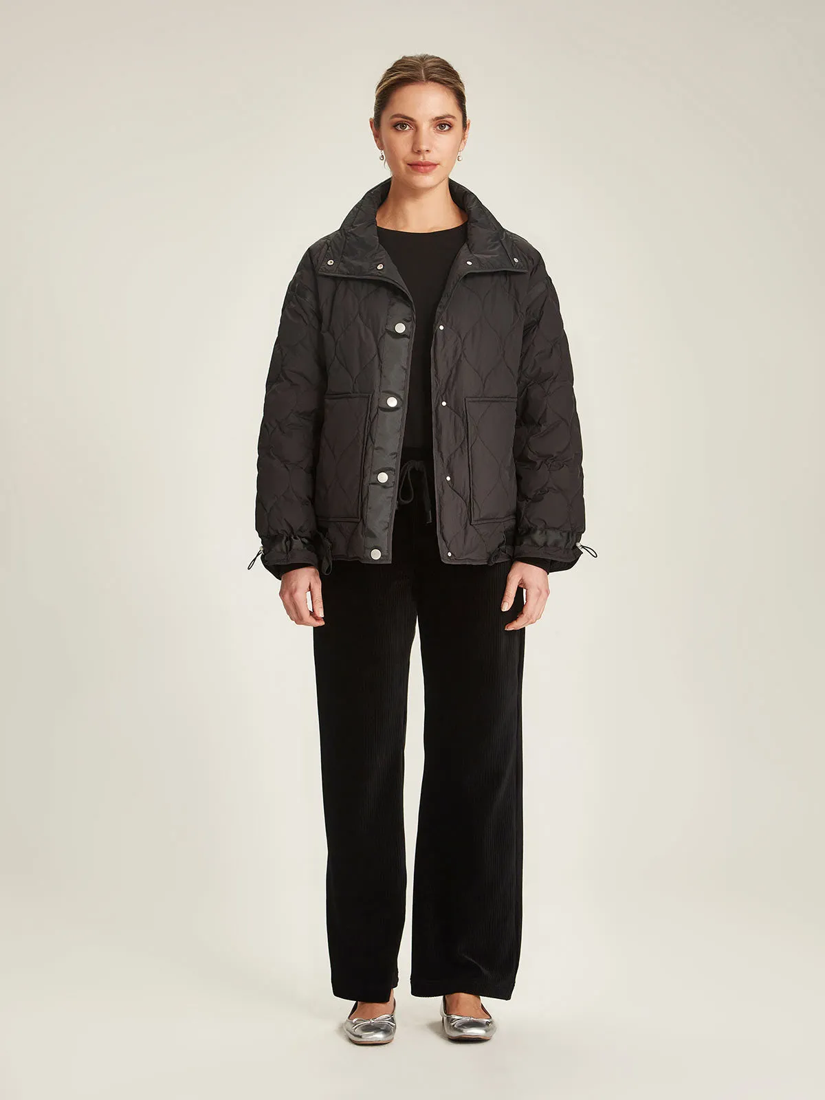 Meribel Reversible Puffer Sills Black