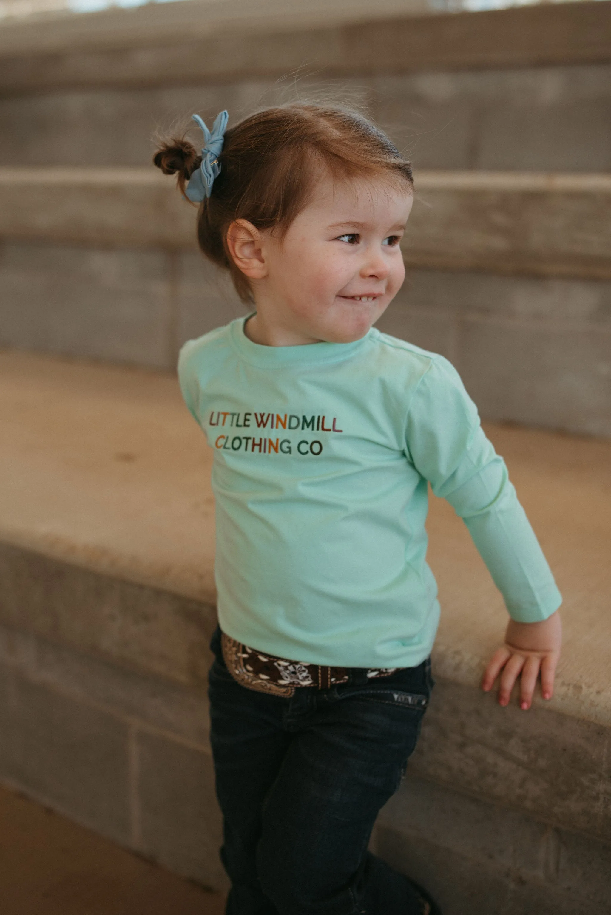 Mint Warm "Min" Long Sleeve Tee