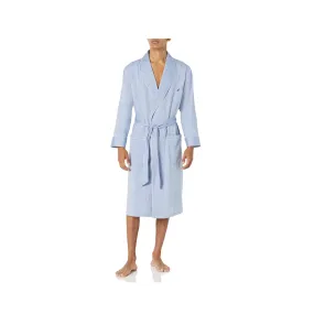 Nautica Men’s Long-Sleeve Lightweight Cotton Woven Bathrobe
