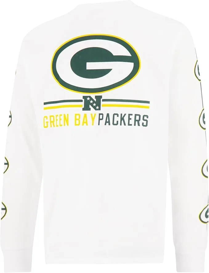 NFL Official Adults Super Soft Supreme Long Sleeve T-Shirt - Unisex|Green Bay Packers