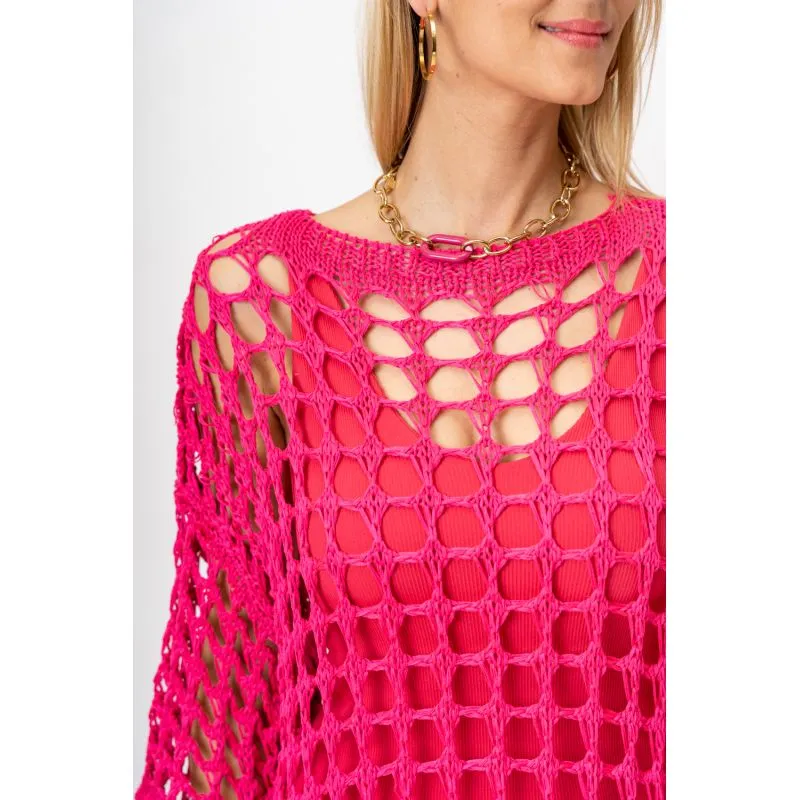 Open Knit Tunic