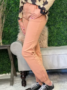 Randi Peachy Ankle Zip Joggers