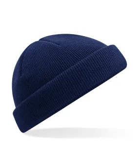 Recycled mini fisherman beanie | Oxford Navy