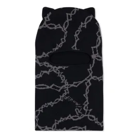 RIPNDIP Kitty Ear Wired Balaclava - Black