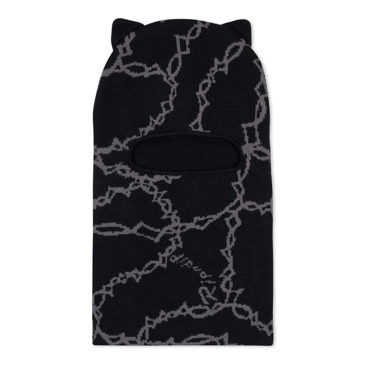 RIPNDIP Kitty Ear Wired Balaclava - Black